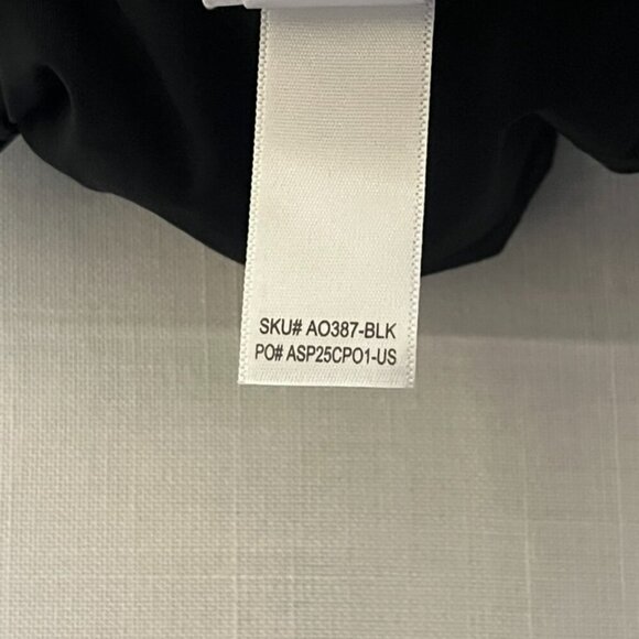 Andie The Amalfi One Piece in Ribbed Black Size Medium - Picture 7 of 7